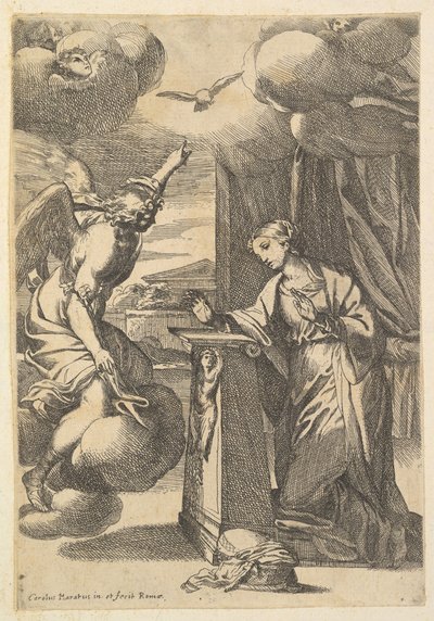 Die Verkündigung von Carlo Maratta or Maratti