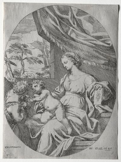 Jungfrau und Kind mit dem kleinen Johannes von Carlo Maratta or Maratti