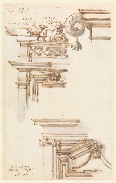 Zwei Türrahmen von Carlo Marchionni