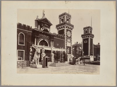 Venedig: der Eingang zum Arsenal von Carlo Naya