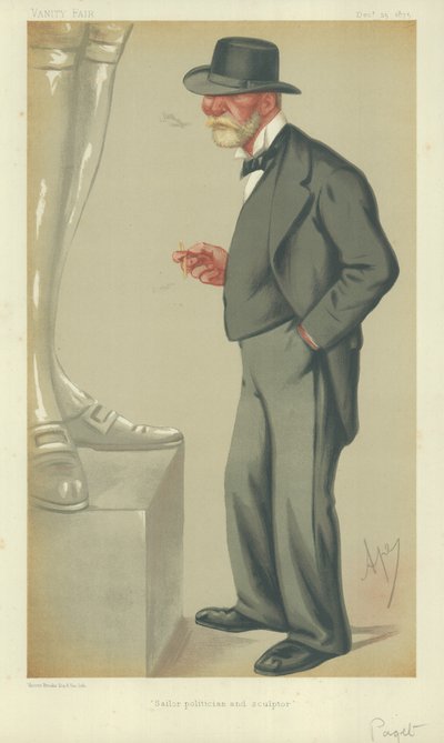 Admiral Der Rechte Ehren Lord Clarence Paget von Carlo Pellegrini