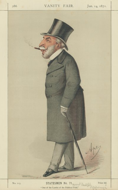 Graf Rudolph Apponyi von Carlo Pellegrini
