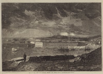 Sebastopol, Fort St. Nicholas vor der Belagerung von Carol Bossoli
