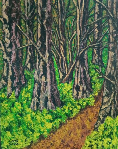 Waldweg von Carol Sousa Cuello