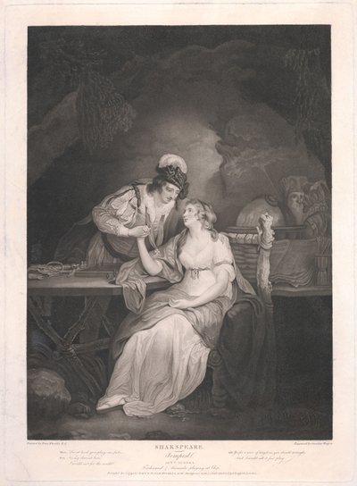 Der Sturm, 5. Akt, 1. Szene von Caroline Watson