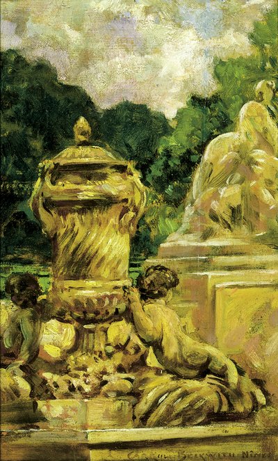 Jardin de la Fontaine in Nîmes, Frankreich von Carroll Beckwith
