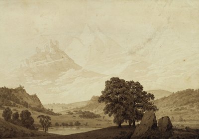 Herbst - Abend - Reife aus dem Zyklus der Jahreszeiten, Tageszeiten und Lebensalter, 1803 von Caspar David Friedrich