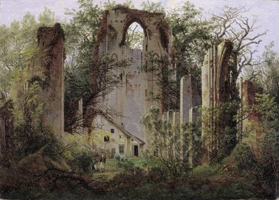 Klosterruine Eldena von Caspar David Friedrich