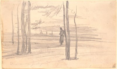 Aussicht über Dresden von Caspar David Friedrich