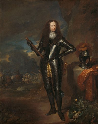 Porträt von Wilhelm III., Prinz von Oranien und Statthalter von Caspar Netscher