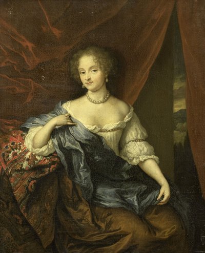 Porträt einer Frau von Caspar Netscher