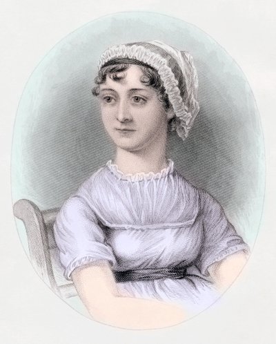 Porträt von Jane Austen, ca. 1850 von Cassandra (after) Austen