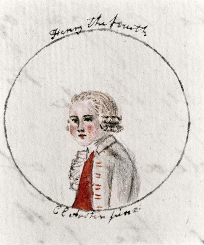 Heinrich IV., um 1790 von Cassandra Austen