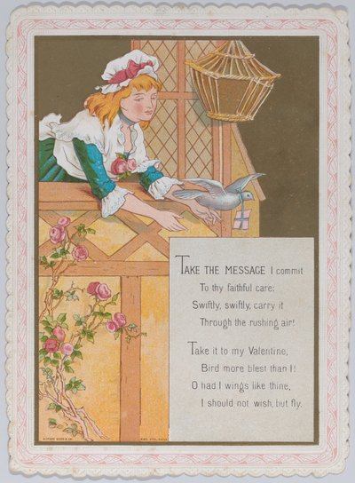 Valentine, 1874 von Catherine Greenaway