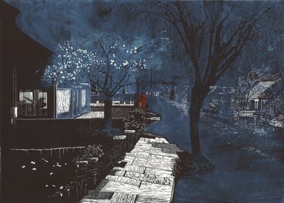 Klang der Musik in der Vorstadt, 2012 von Catherine Sutcliffe Fuller