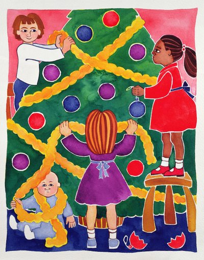 Den Weihnachtsbaum schmücken von Cathy Baxter