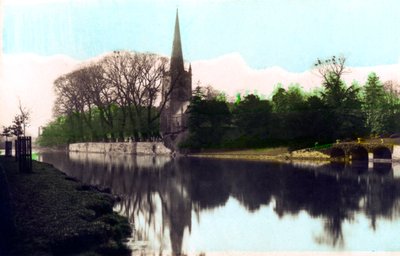 Holy Trinity Church, Stratford-upon-Avon, Warwickshire, 1926 von Cavenders Ltd