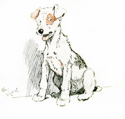 Ein Engel im Haus von Cecil Charles Windsor Aldin