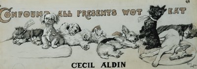 Verwirre alle Geschenke, die essen von Cecil Charles Windsor Aldin
