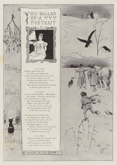 Die Ballade eines Porträts von Cecil Charles Windsor Aldin