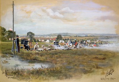 Der Albert - Zweite Etappe, 1000 Yards, Bisley Camp, 1893 von Cecil Cutler