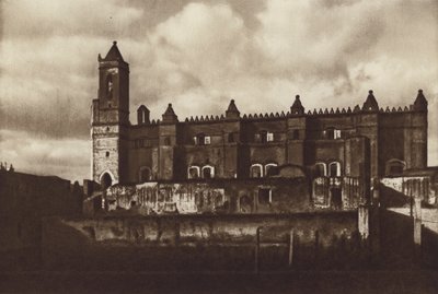 Mexiko: Tepeapa, Ruine des Klosters von Cecile Seler Sachs