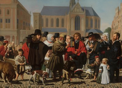 Diogenes sucht einen ehrlichen Mann, 1652 von Cesar Boetius van Everdingen