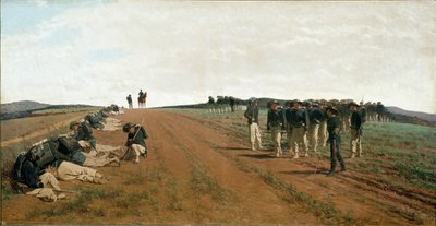 September 1870, Bersaglieri in Richtung Porta Pia von Cesare Bartolena