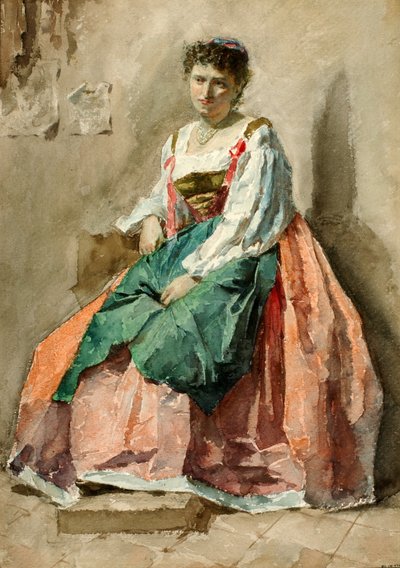 Porträt einer Dame von Cesare Biseo