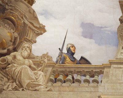 Detail aus Allegorie Italiens (Detail) von Cesare Mariani