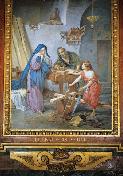 Heilige Familie von Nazareth von Cesare Mariani