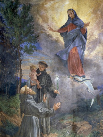 Erscheinung der Unbefleckten Empfängnis von Cesare Mariani