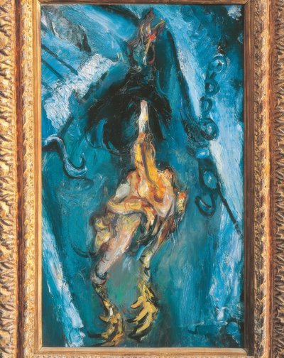 Ch. Soutine, Das gerupfte Huhn von Chaim Soutine