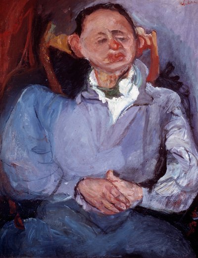 Porträt des Bildhauers Oscar Miestchaninoff von Chaim Soutine