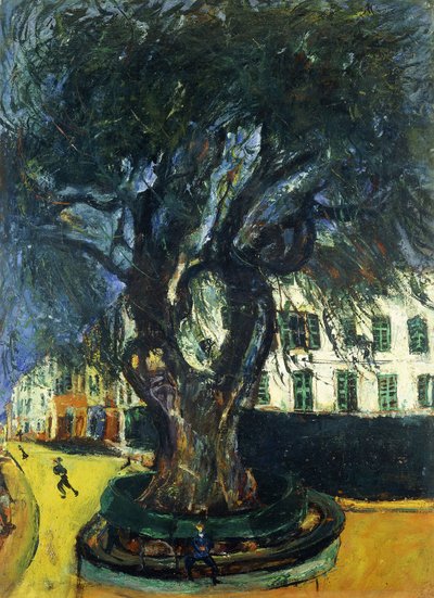 Der Baum in Vence, ca. 1929 von Chaim Soutine