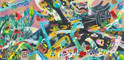 Verbundene Urbane Welt von Changyu Zou