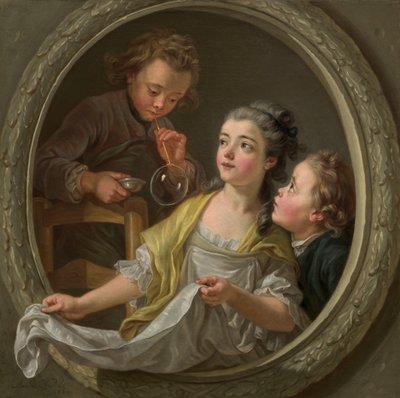 Seifenblasen von Charles-Amedee-Philippe van Loo