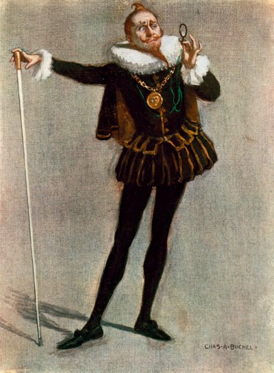 Was ihr wollt: Malvolio, Mr. Tree von Charles A. Buchel