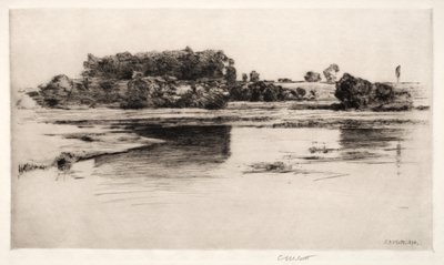 Der Charles River, 1890 von Charles Adams Platt