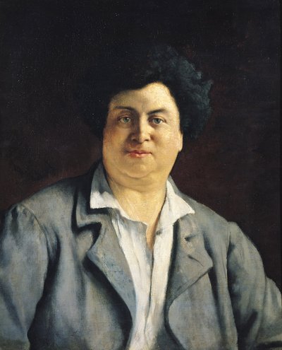 Porträt von Alexandre Dumas père (1802-70), 1878 von Charles Alphonse Paul Bellay