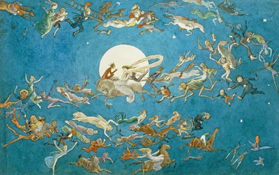 Ein Tanz um den Mond von Charles Altamont Doyle