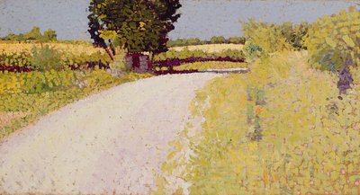 Pfad auf dem Land, ca. 1886 von Charles Angrand