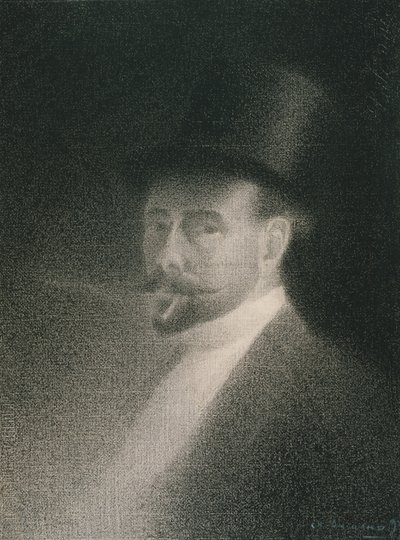 Selbstporträt, 1892 von Charles Angrand