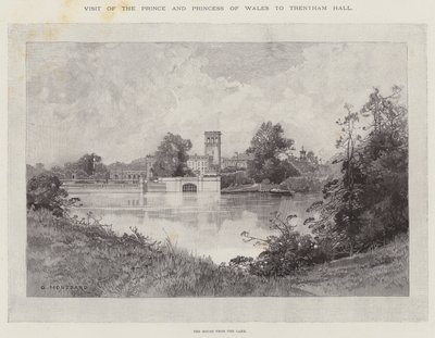 Besuch des Prinzen und der Prinzessin von Wales in Trentham Hall von Charles Auguste Loye