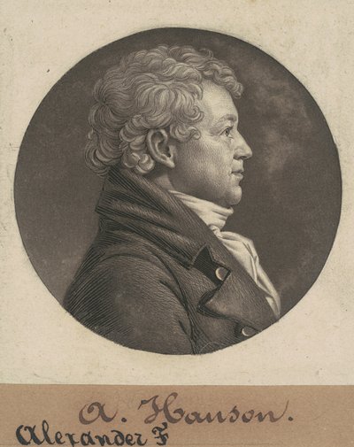 Alexander Contee Hanson von Charles B. J. Févret de Saint Mémin