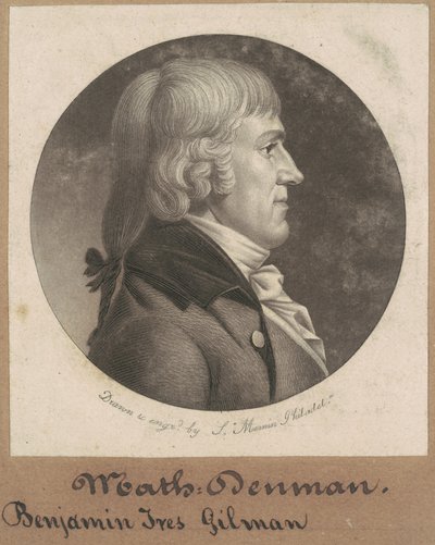 Benjamin Ives Gilman von Charles B. J. Févret de Saint Mémin