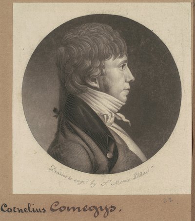 Cornelius Comegys von Charles B. J. Févret de Saint Mémin