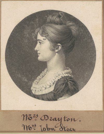 Elizabeth Porcher Gaillard Stoney von Charles B. J. Févret de Saint Mémin