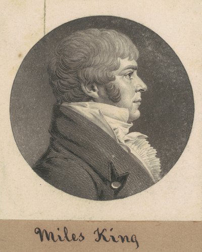 Miles King, Jr. von Charles B. J. Févret de Saint Mémin