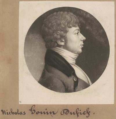 Nicholas Gouin Dufief von Charles B. J. Févret de Saint Mémin